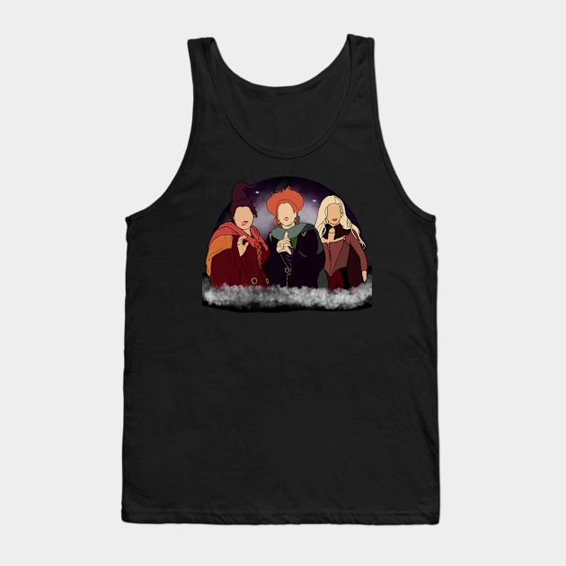 Hocus Pocus - Sanderson Sisters Tank Top by gallaugherus